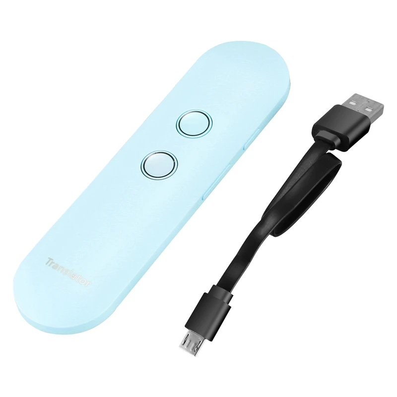 

T4 Portable Mini Smart Multi-Language Translator Support 42 Languages Intelligent Two-Way Real Time Intercom Voice Translator