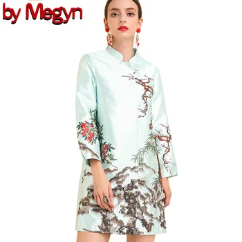 

Autumn Women Coat 2019 Wool Pink Coat Embroidery mishow Женское пальто Outerwear casaco de lã capotto donna Winter Clothes Women