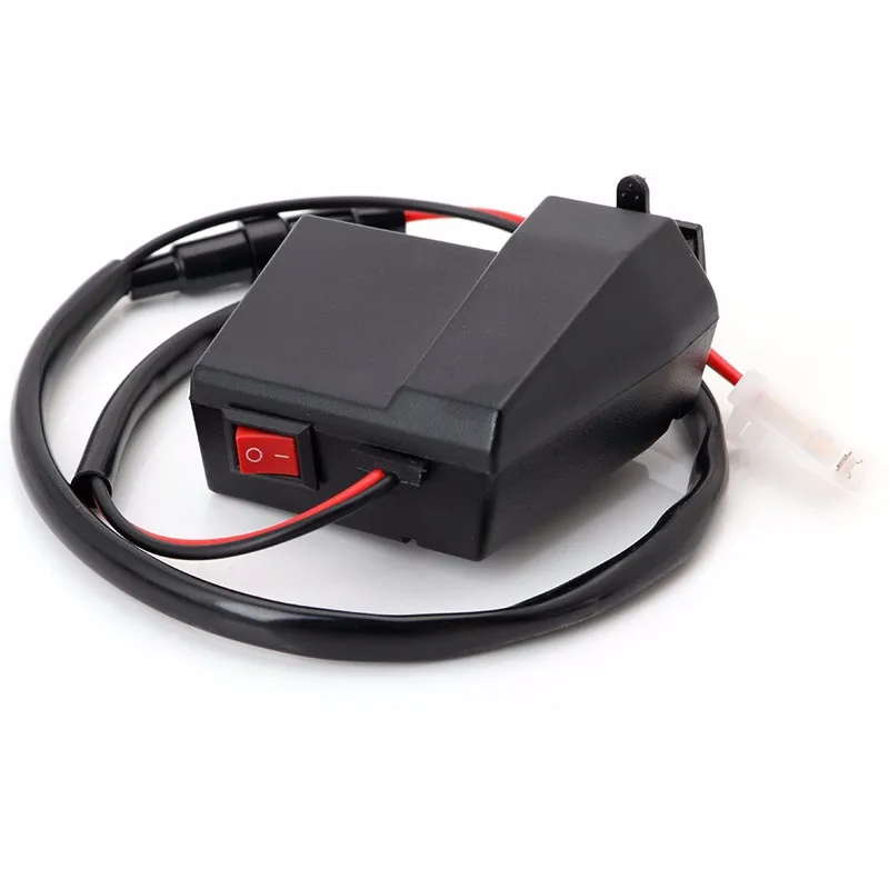 Hot Motorcycle ATV GPS Cell Phone 2USB Power Socket Charger+ LED Voltage Voltmeter YHQ