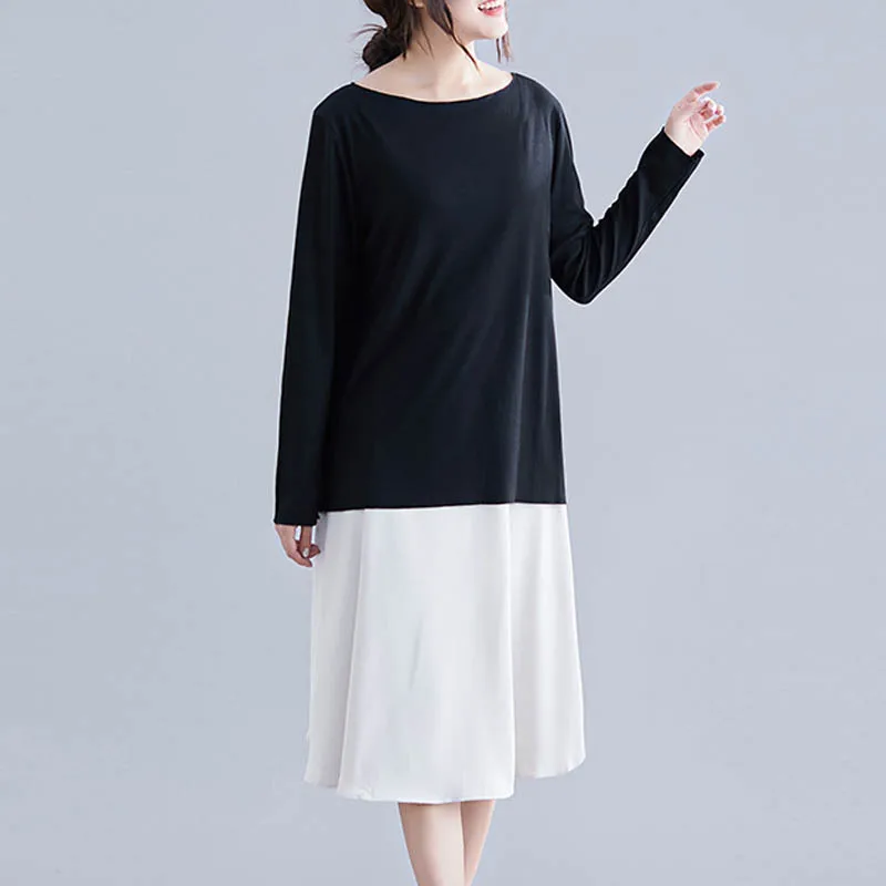 Осенняя женская футболка размера плюс, обхват груди 140-150 см, 6XL, 7XL, 8XL, 9XL, женская футболка с длинным рукавом черного цвета