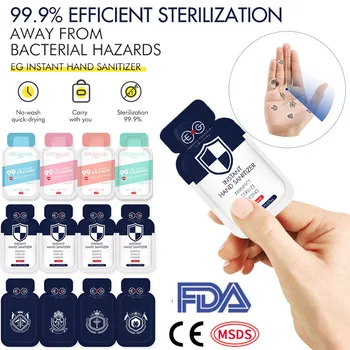 

5/10 Packs 99.9% Anti Virus Hand Sanitizer Gel Anti Bacteria Hand Wash Antibacterial Disposable Disinfection Gel Hand Soap