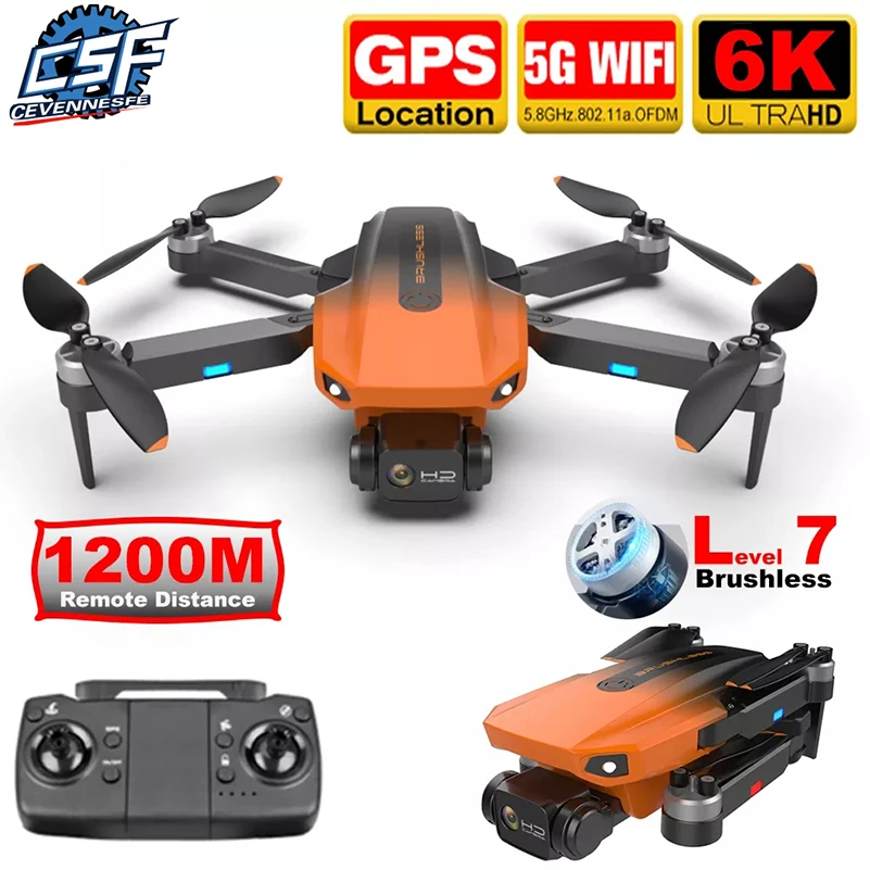 2021 Новый Дрон RG101 GPS 6K HD Pix дрон профессиональный с двойной камерой 5G WIFI PFV