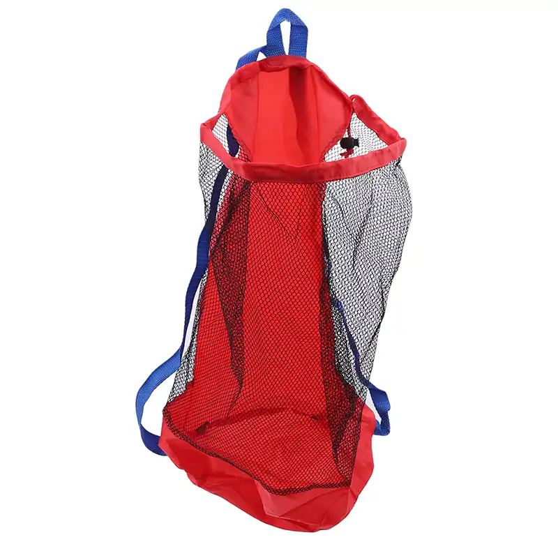 large mesh bag for beach toys