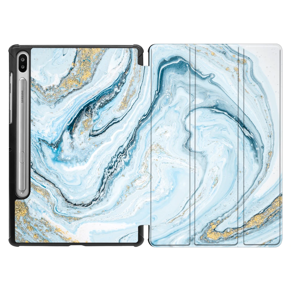 MTT для samsung Galaxy Tab S6 10,5 ''чехол для планшета SM-T860 T865 T867 из искусственной кожи флип-стенд смарт-чехол Funda Авто Режим сна/пробуждения - Цвет: SS06