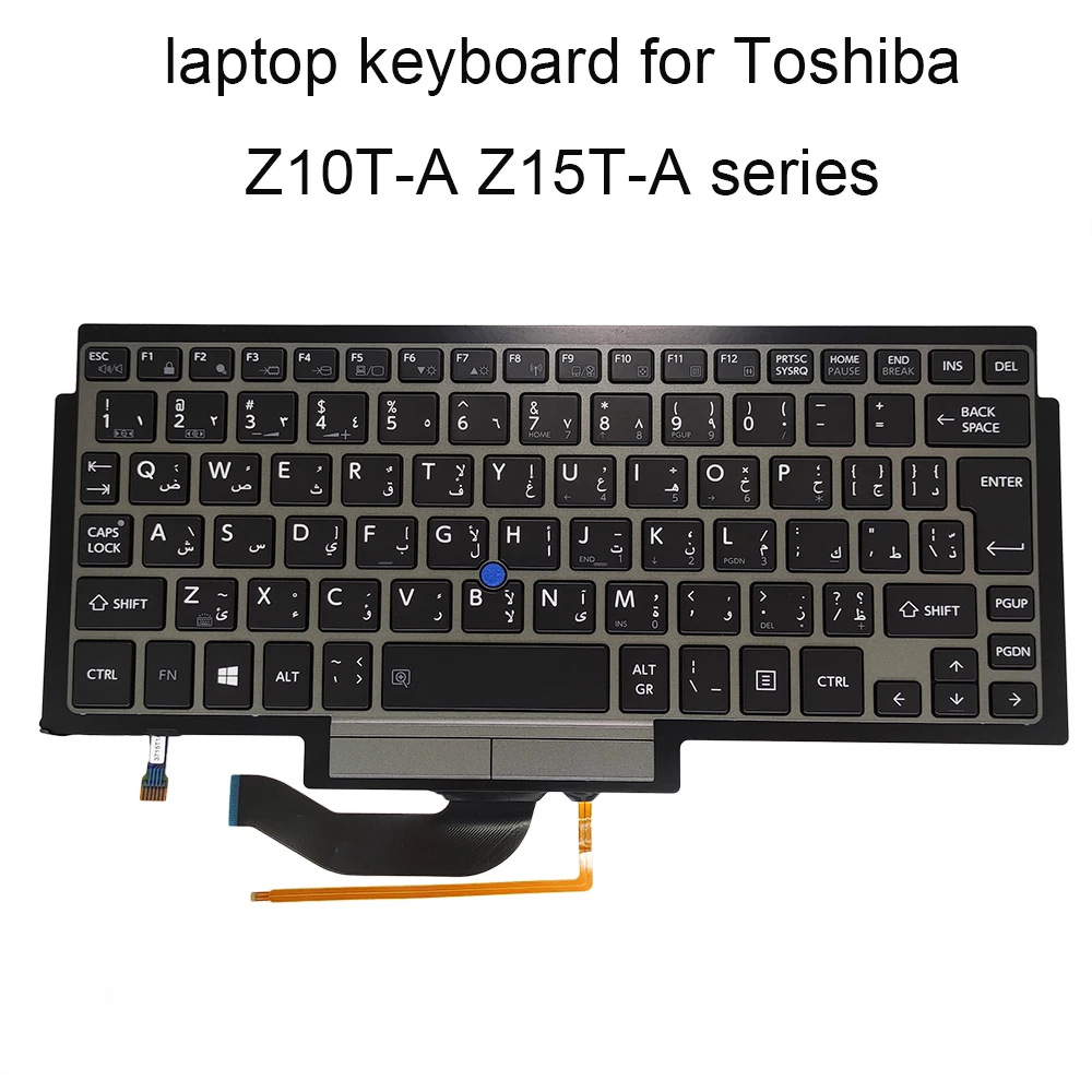 Замена клавиатуры Клавиатура с подсветкой Z10T для Toshiba portege Z15T A FS Farsi арабский