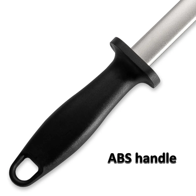 Профессиональная точилка для ножей, алмазная заточка, стальной стержень, ABS ручка, точилка для ножей шеф-повара, кухонные аксессуары, инструменты для приготовления пищи