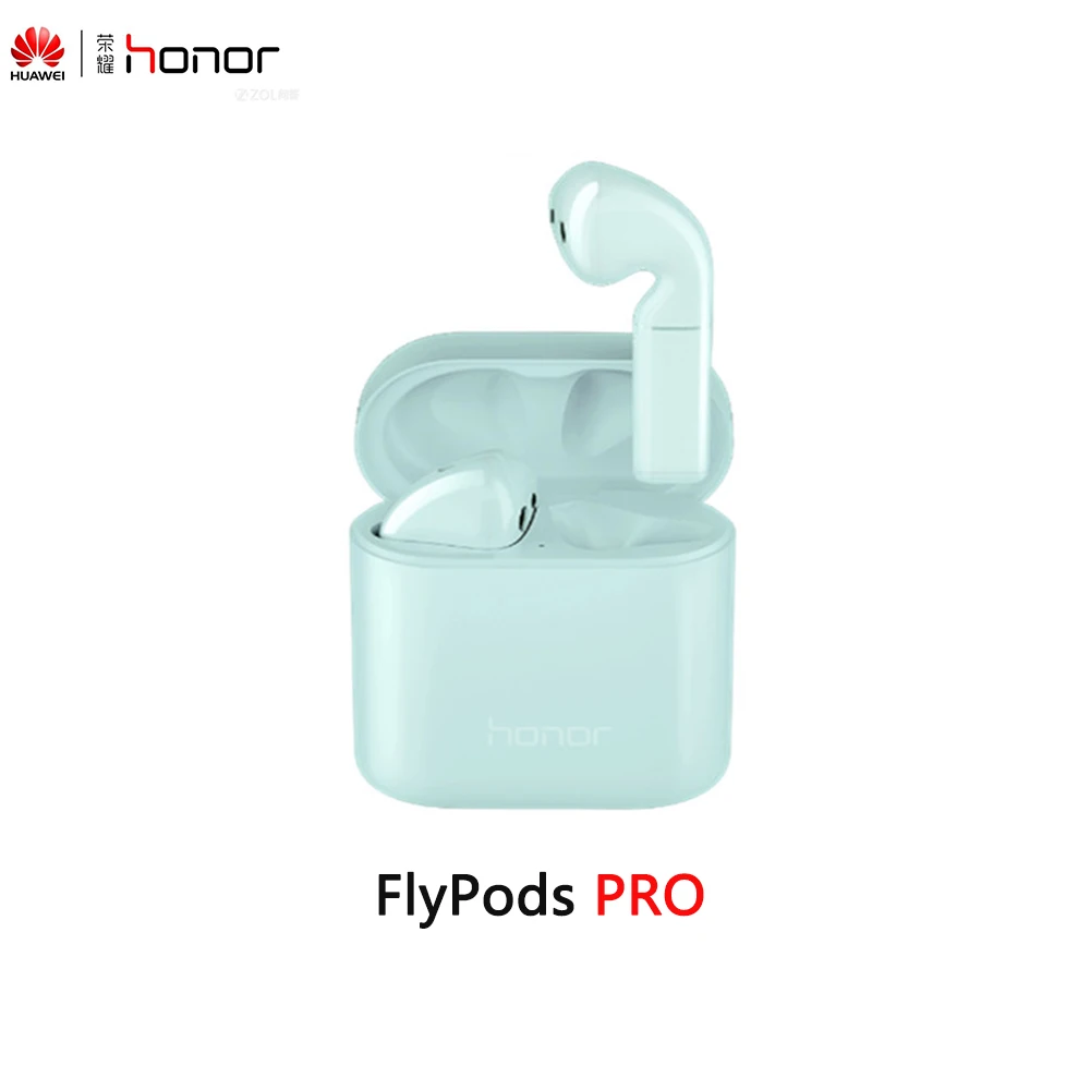 PRO Blue Honor Flypods PRO Flypods беспроводной сенсорный водонепроницаемый динамический наушник коснитесь управления беспроводной зарядки Bluetooth 5,0 - Цвет: PRO Blue