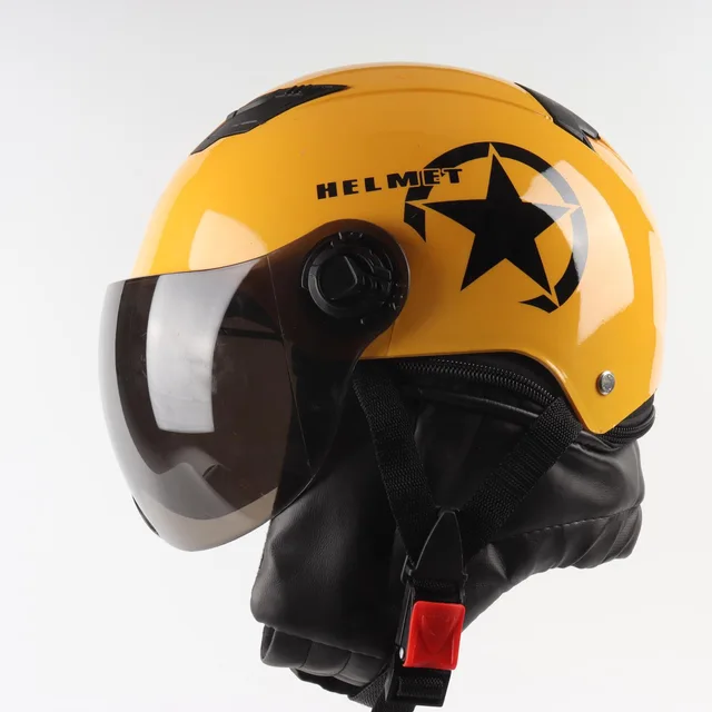 1PC Electric Motor Car Helmet Scooter Bike Open Face Half Baseball Cap