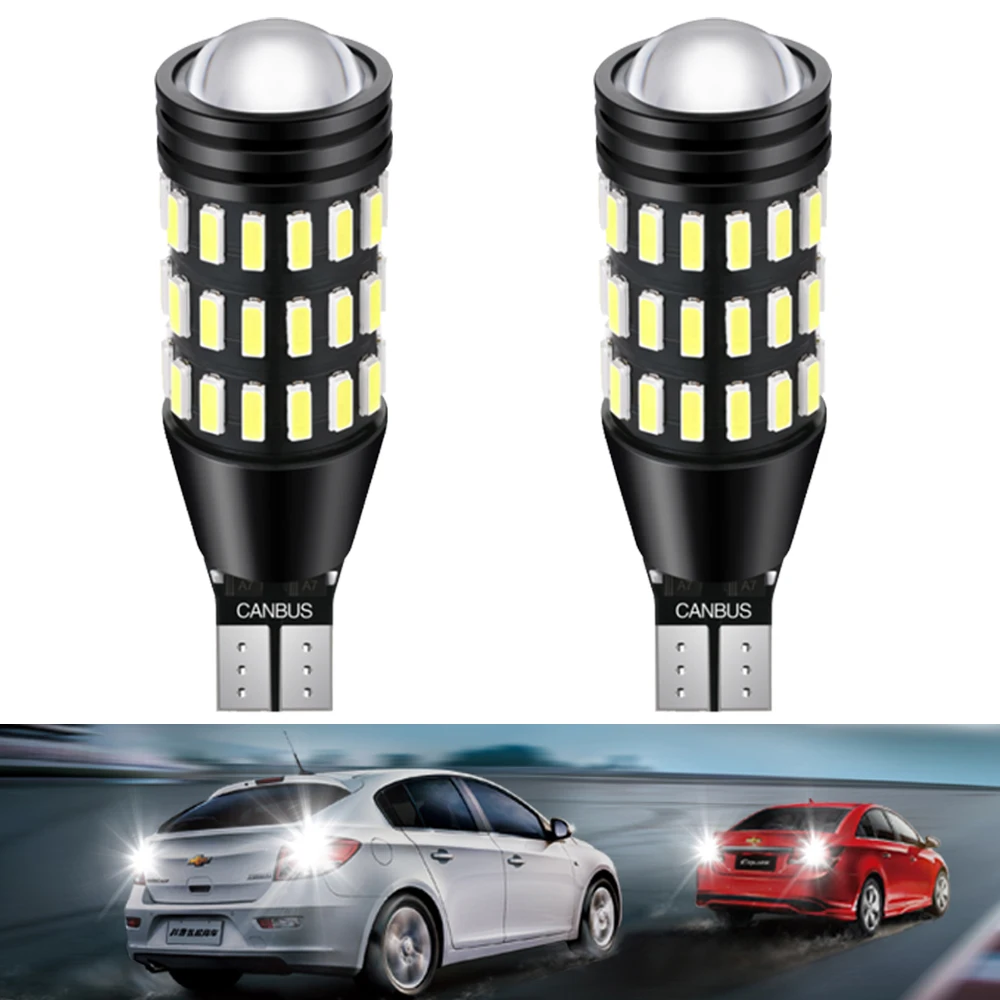 2x W16W T15 T16 Canbus No error High quality super bright 1156 BA15S P21W LED Light Bulb 3157 7440 7443 For BMW Audi VW Benz Kia |
