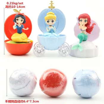 

1 PCS 10cm Random style Bella Princess Capsule Toy Ball Garage Kit Toy Doll Ornaments Egg Case