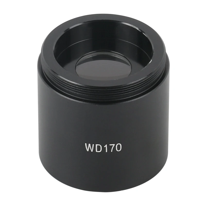 Microscópio monocular de vídeo industrial, lente de