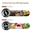 Multipurpose Electric Coffee Bean Grinder with 2 Removable Dry and Wet Cups Stainless Steel Miller for Seeds Spices Herbs Nuts 4