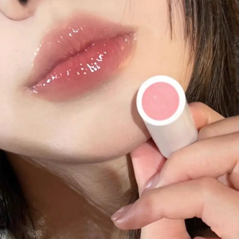 Moisturizing Jelly Lip Gloss Water Gloss Nutritious Lip Glaze Long Lasting Non-stick Cup Lip Rose Red Tint Makeup Cosmético