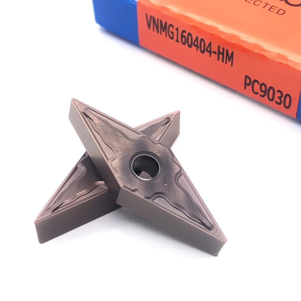 Вставка VNMG160404 VNMG160408 HM PC9030 100% оригинал высококачественный внешний твердосплавный