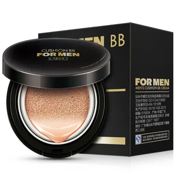 

Men Sunscreen Air Cushion BB Cream Concealer Moisturizing Foundation Whitening Flawless Bare For Face Beauty Makeup concealer