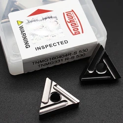 TNMG160404 – S 530, outil de tour, insertion en carbure CNC pour l'acier 