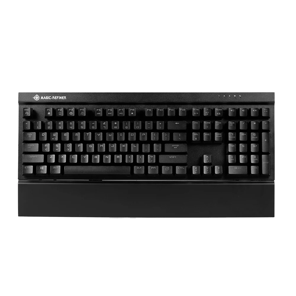 

Magic Refiner MK15 Gaming Mechanical Keyboard 108 Keys N Key Rollover Wired Keyboard Floating Keycaps 14 Light Effects For PC