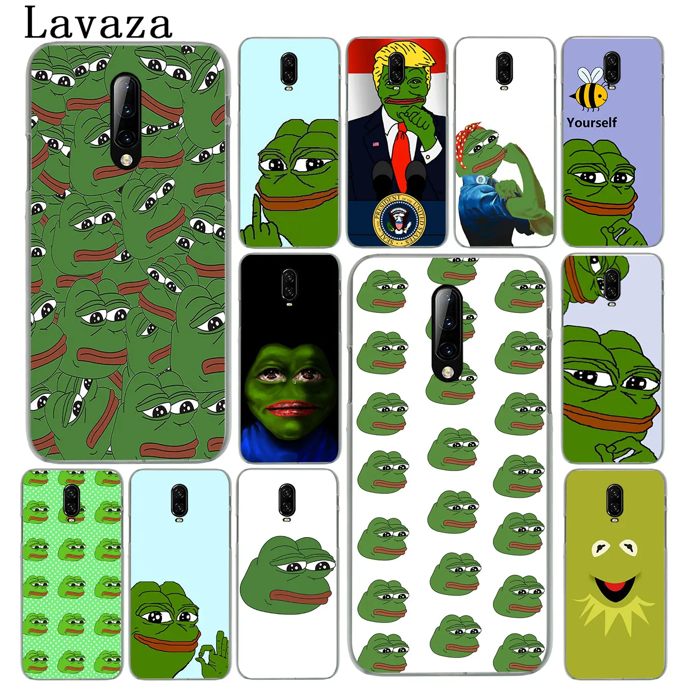 

the frog meme memes Hard Plastic Cell Phone Case for Oneplus 7 Pro 6 6t 5 5T Cover One Plus 7Pro