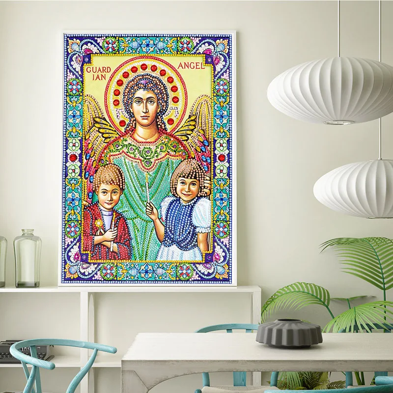 DIY 5D Diamond Painting Icon Diamond Embroidery Mosaic Big Bead Pearl Crystal Stone Sale Orthodox Classic Style (3)