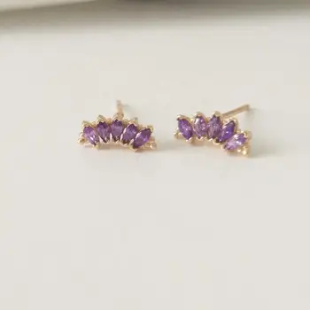 

LOZRUNVE Dainty Jewelry Fashion 925 Sterling Silver Cartilage Geometric Mini Stud Earring Earing