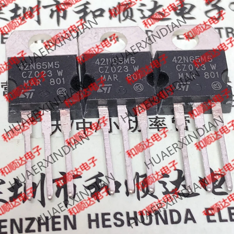 10 шт./лот и 42N65M5 STP42N65M5-220 650V 33A