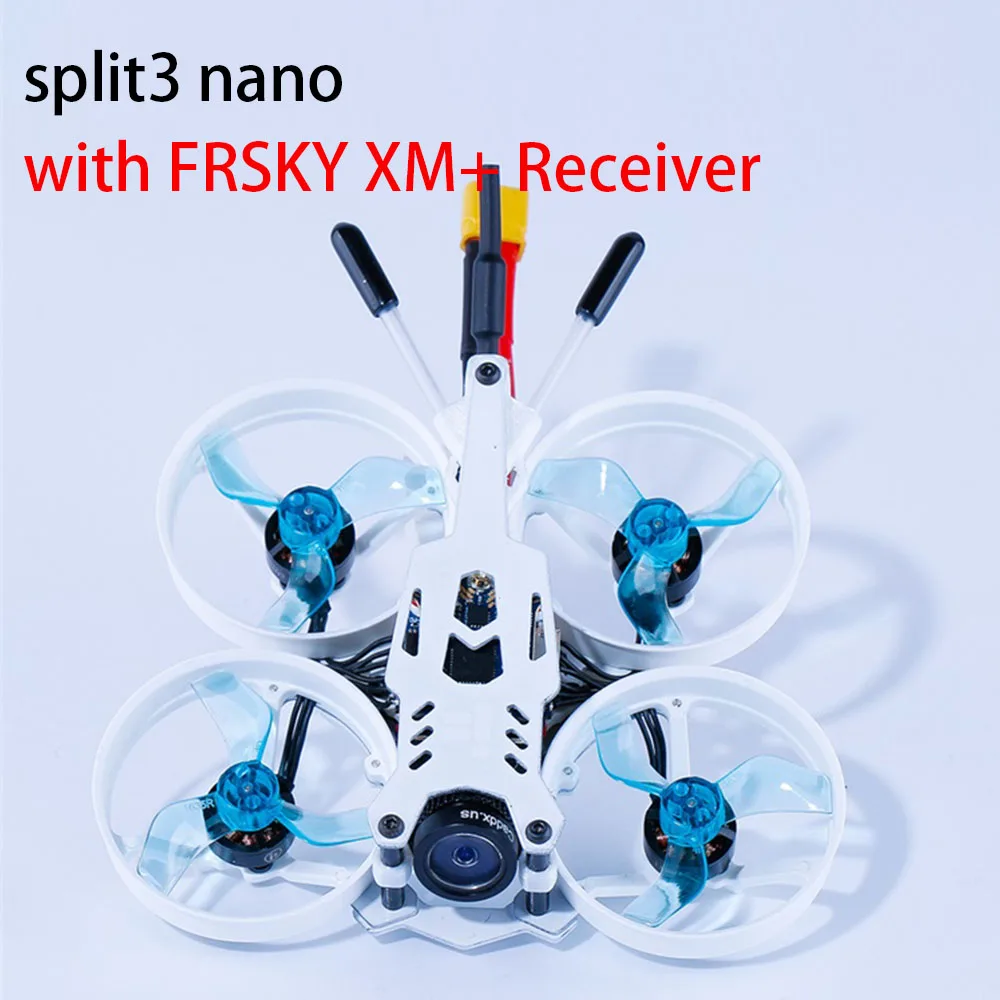 IFlight CineBee 75HD 75 мм 2S Whoop w/Caddx. us V2 камера/iFlight F4 sucex 16*16 мм микро летная башня/1103 11000kv мотор - Цвет: SPLIT - FR XM PLUS