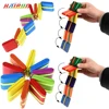 New Tricks Colorful Flap Toy Novelty Decompression Children Aldult Fidget Toy Gift Flap Wooden Ladder Blocks Toy