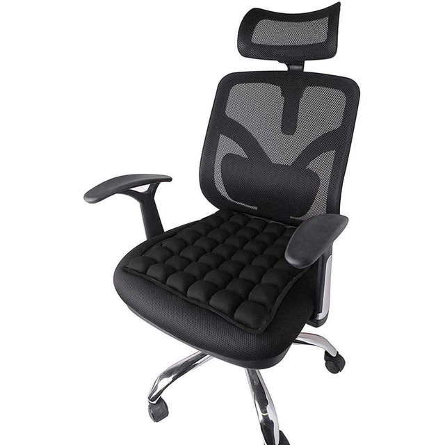 3D Air Cushion for Office Chair Car Seat Air Seat Cushion Back Cushion for  Relieving Back Sciatica Tailbone Pain Seat Pad