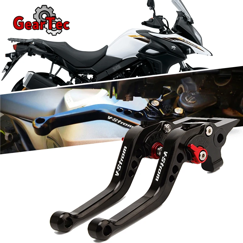 

For Suzuki DL650 V strom Vstrom 650 XT 2011-2020 2019 Motorcycle Accessories CNC Aluminum Adjustable Brake Clutch Levers