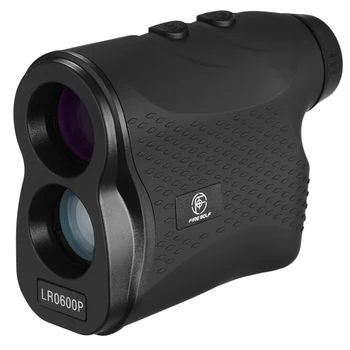Telémetro Digital táctico para caza, telémetro de distancia de golf con láser infrarrojo de alta precisión, mini LED, FIRE WOLF