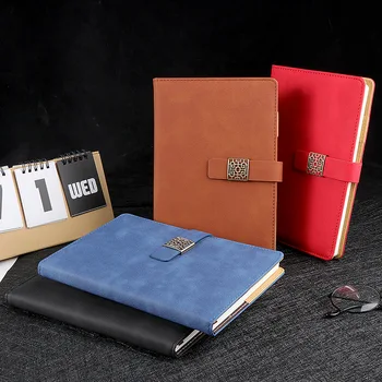 

Customized A5 notebook notebook retro buckle diary office supplies wholesale thickened work notebook meeting book