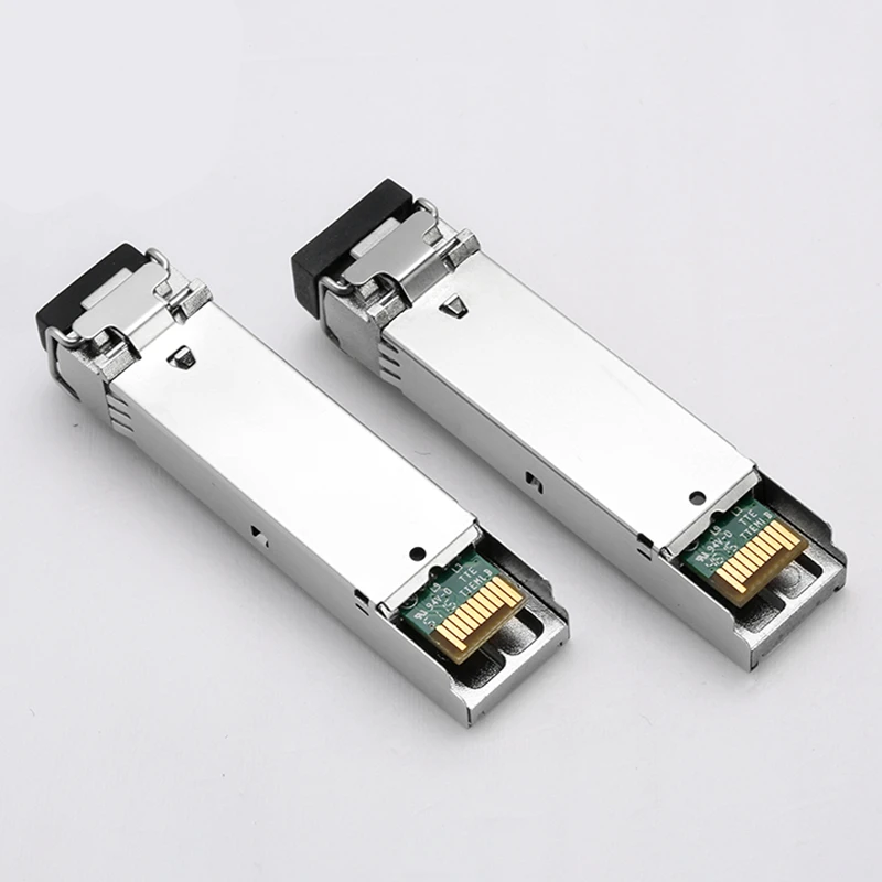 LC SFP волоконно-оптический модуль промышленного класса-40~+ 80 по Цельсию 1.25G20KM 1310/1550nm одиночный SFP Совместимый оптический модуль 5 пар