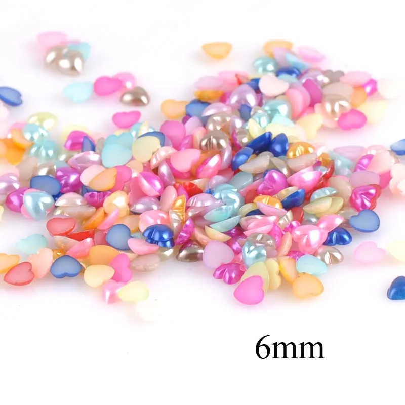5mm-Color-de-la-mezcla-de-forma-de-coraz-n-de-media-perla-redonda-Flatback-abalorios