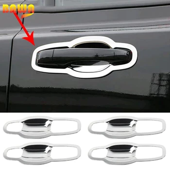 

BAWA 8pcs ABS Exterior Door Bowls Decoration Cover Stickers for Jeep Grand Cherokee 2011+ Chromium Styling Accessories