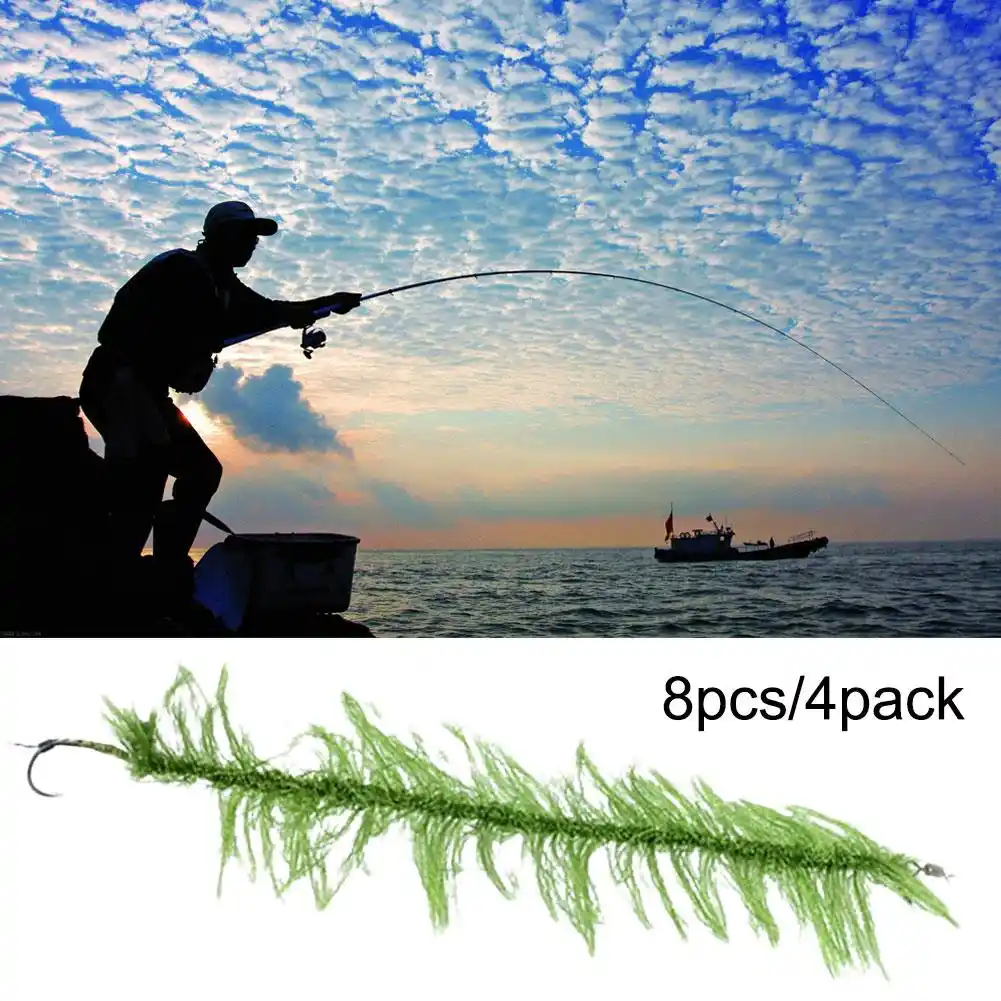 Details about &nbsp;HN PW_ 8Pcs 20cm Carp Fishing Hair Rigs Braided Thread Line Tackle Tool wit IC