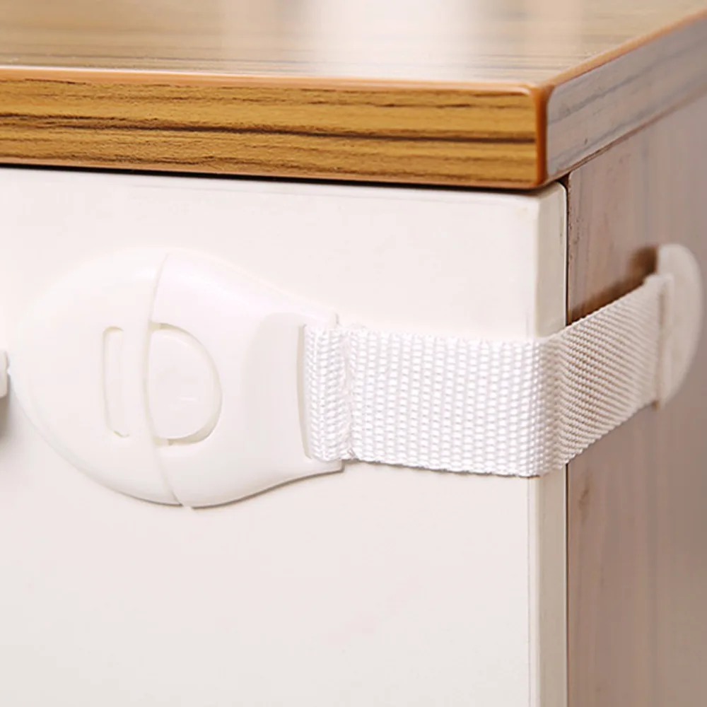 

Practical Children Anti Open Drawer Lock Multifunction Baby Anti Pinch Hand Cabinet Lock Baby Safety Protection New Arrival