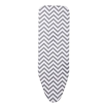 

150x50cm Durable Reusable Flat Lightweight Heat Resistant Cotton Ironing Board Cover Felt Pad Household Printed Large Replace Ex
