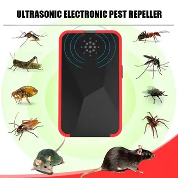 

Mosquito Dispeller Square Ultrasonic Mouse Expeller Electronic Insect Pests Repeller