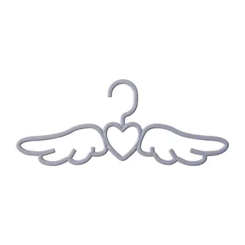 

5PCS/SET ANTI-SLIP trousers clothes rack Hanging holder Children 's Clothes Hanger Baby Hanger Pants Racks Dryers Racks