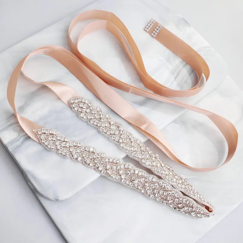2019 новейшая мода Свадебные ремни сплав лента из страз Свадебные платья пояса свадебные аксессуары для женщин
