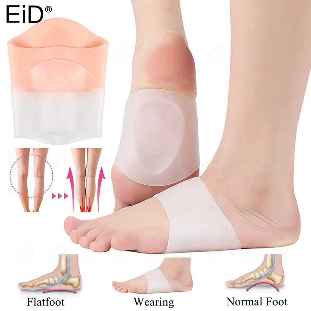 There are more options here Silicone Flat Feet Correction Insole Sport