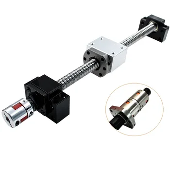 

16mm Ball Screw 1605 sfu1610 sfu1604 L500mm +Ballnut Housing+ Couplers + 2 end blocks CNC Machine