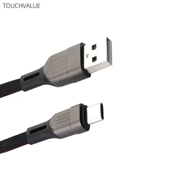 

10pcs/lot Type-c Cable Black Blue Red White Charging Cable Micro USB Type C 1M 2M You can choose