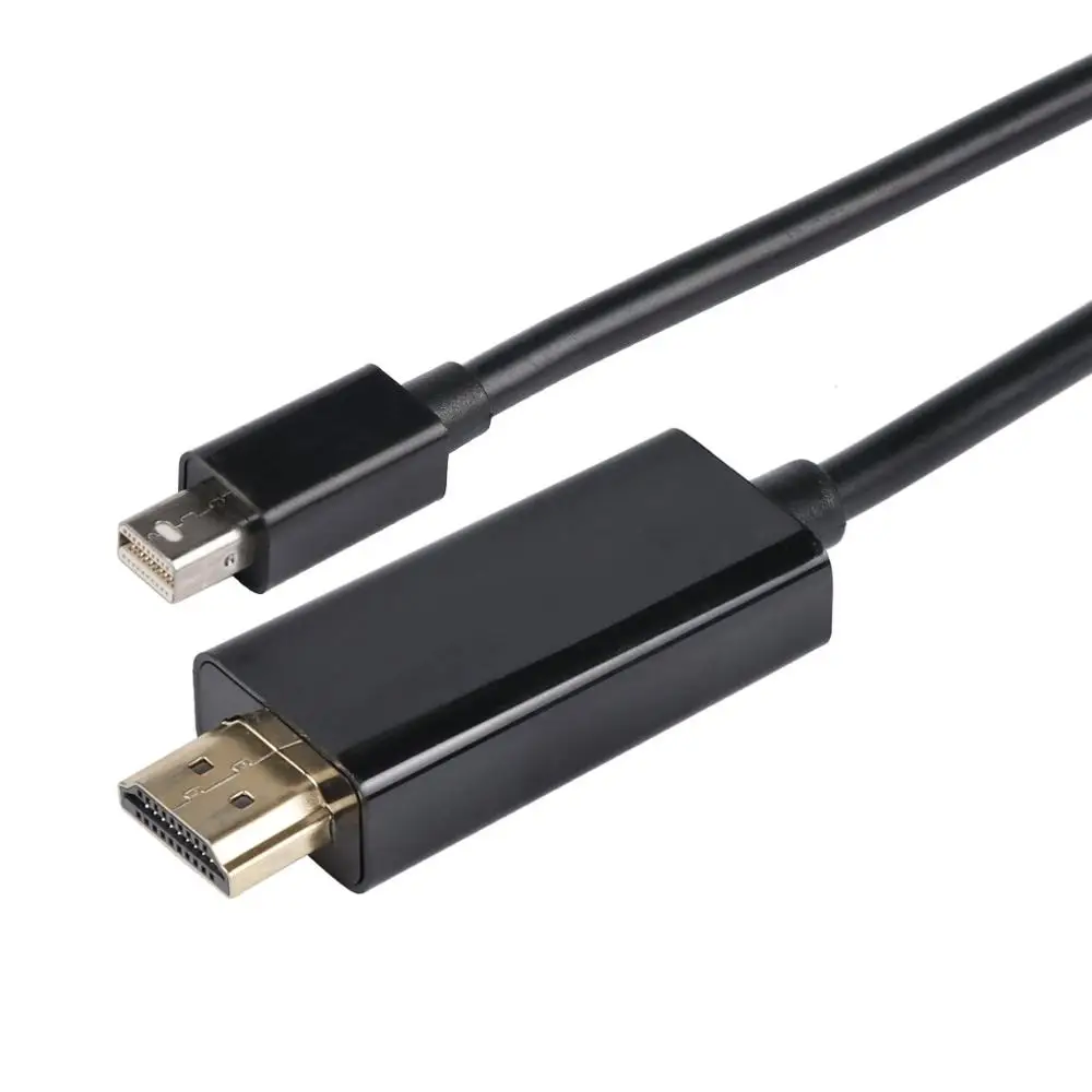 Мужской 1,8 м мини кабель DP-HDMI Thunderbolt Mini Displayport-HDMI адаптер для Macbook Pro Air Для iMac