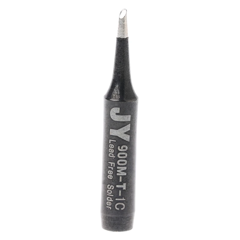 

5 Pcs 900M-T-1C Copper Replacement Bevel Style Soldering Iron Solder Tip Lead-free For Hakko 936 R9JF