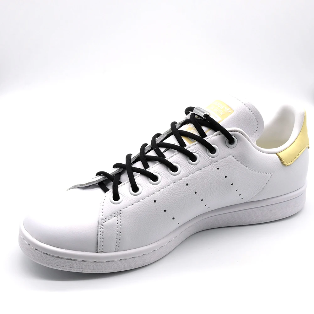 Elastic No Tie Shoelaces Semicircle Shoe Laces For Kids and Adult Shoelace for Sneakers Quick Lazy Metal Lock Laces Shoe Strings