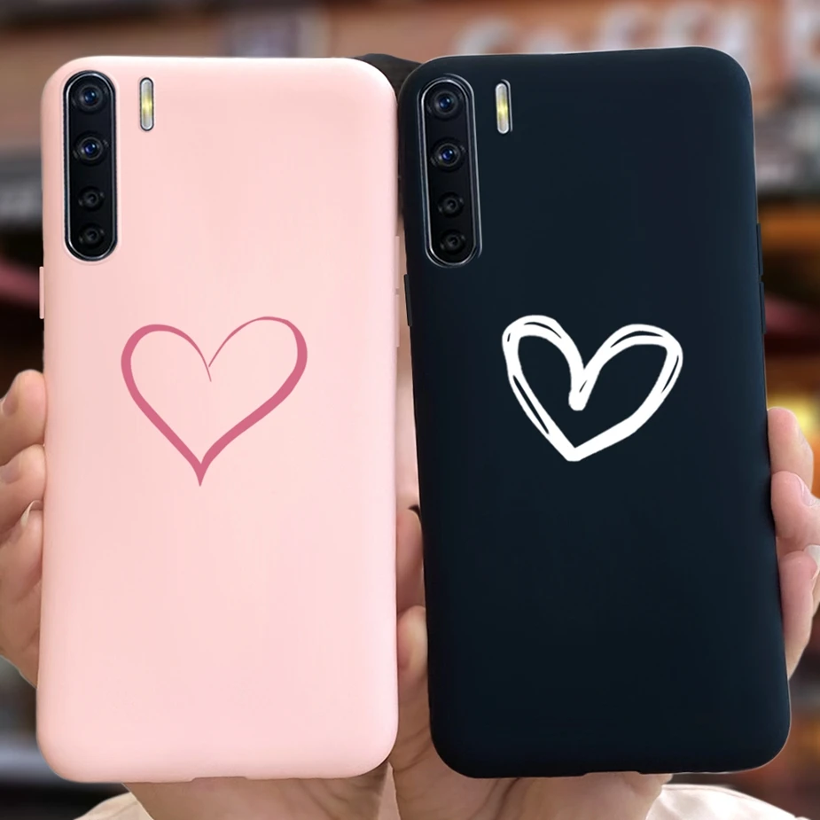 thumbnail: Dakanna Transparante Siliconen Hoes Voor OPPO A91 / F15 / Reno 3 - Dun Design Met Muziek Lover Print