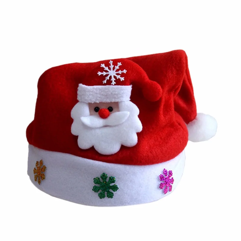 Высококачественные рождественские шапки Санта-Клауса, детские шапки для женщин, мужчин, девочек и мальчиков, Рождественский реквизит для вечеринок, Рождественский Орна для мужчин, ts Декор