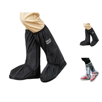 

Waterproof Shoe Covers Waterproof Reusable Motorcycle Cycling Bike Boot Rain Shoes Covers With Relectors Size S-XL