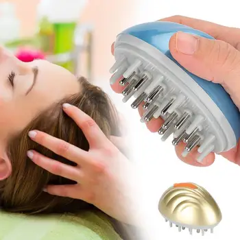 

Scalp Massage Cleaning Comb Hair Care Liquid Import Scalp Massager with Rolling Ball Professional Hair Comb Health Care